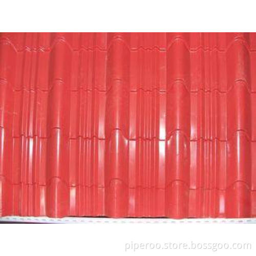 Chain Transmission Steel Glazed Tile Forming Machine for Pu